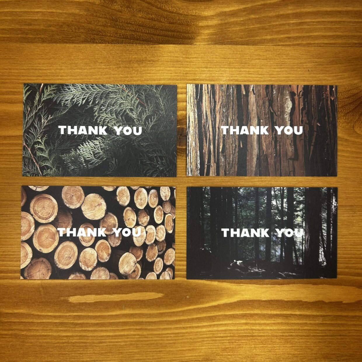 ひのきフォトThankyouカード［20枚入り］
